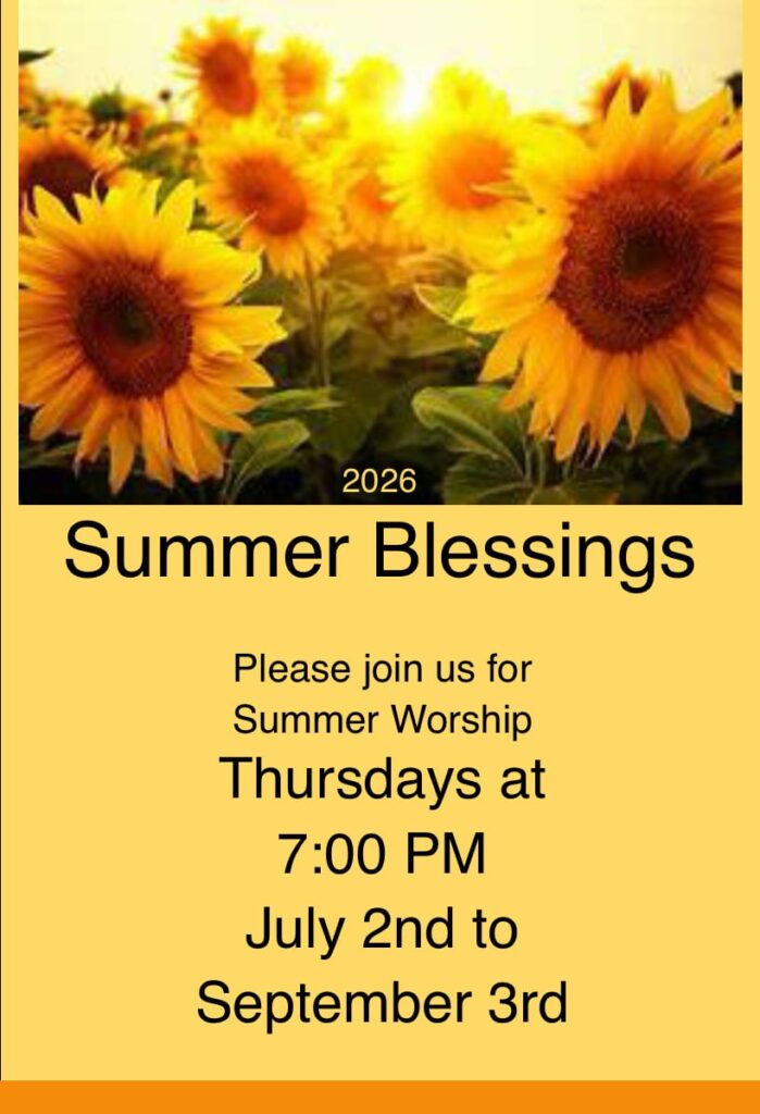 2026 Summer Services